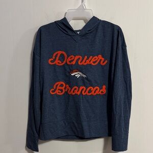 Denver Broncos Hoodie men’s Sz small NEW!